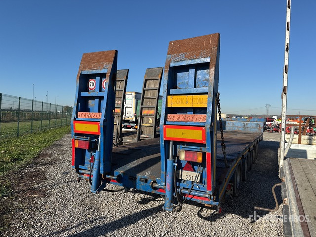 1991 DE Angelis 5S722P 5 Axle Step Deck Trailer - Prikolica s niskim utovarivačem: slika 1991 DE Angelis 5S722P 5 Axle Step Deck Trailer - Prikolica s niskim utovarivačem 1991 DE Angelis 5S722P 5 Axle Step Deck Trailer - Prikolica s niskim utovarivačem: slika 1991 DE Angelis 5S722P 5 Axle Step Deck Trailer - Prikolica s niskim utovarivačem