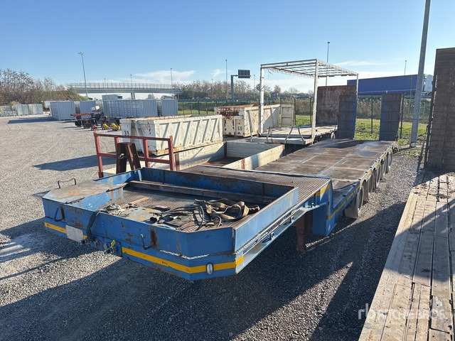 1991 DE Angelis 5S722P 5 Axle Step Deck Trailer - Prikolica s niskim utovarivačem: slika 1991 DE Angelis 5S722P 5 Axle Step Deck Trailer - Prikolica s niskim utovarivačem 1991 DE Angelis 5S722P 5 Axle Step Deck Trailer - Prikolica s niskim utovarivačem: slika 1991 DE Angelis 5S722P 5 Axle Step Deck Trailer - Prikolica s niskim utovarivačem