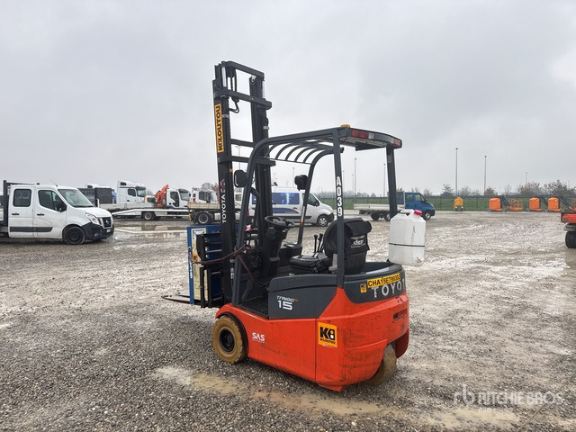 2012 Toyota 7FBEST15 1500 kg (Inoperable) Electric Forklift - Viličar: slika 2012 Toyota 7FBEST15 1500 kg (Inoperable) Electric Forklift - Viličar 2012 Toyota 7FBEST15 1500 kg (Inoperable) Electric Forklift - Viličar: slika 2012 Toyota 7FBEST15 1500 kg (Inoperable) Electric Forklift - Viličar