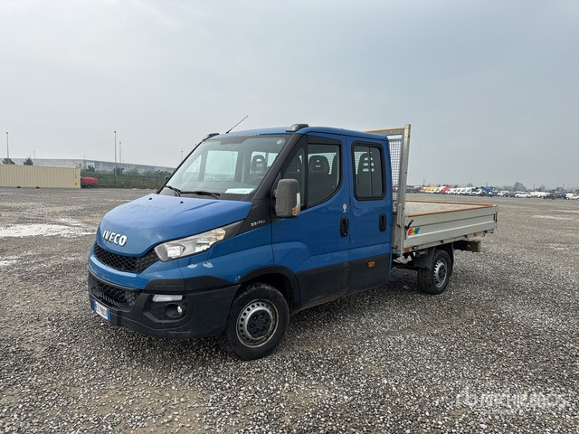 2015 Iveco Daily 33-110 Crew Cab Flatbed Truck - Kamion s otvorenim sandukom: slika 2015 Iveco Daily 33-110 Crew Cab Flatbed Truck - Kamion s otvorenim sandukom 2015 Iveco Daily 33-110 Crew Cab Flatbed Truck - Kamion s otvorenim sandukom: slika 2015 Iveco Daily 33-110 Crew Cab Flatbed Truck - Kamion s otvorenim sandukom