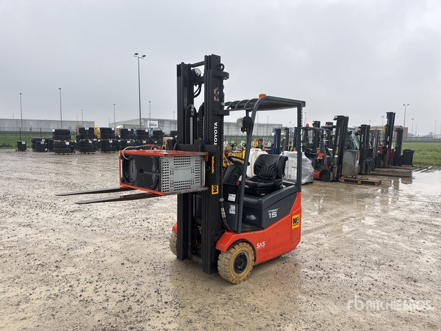 2015 Toyota 7FBEST15 1500 kg Electric Forklift - Viličar: slika 2015 Toyota 7FBEST15 1500 kg Electric Forklift - Viličar 2015 Toyota 7FBEST15 1500 kg Electric Forklift - Viličar: slika 2015 Toyota 7FBEST15 1500 kg Electric Forklift - Viličar