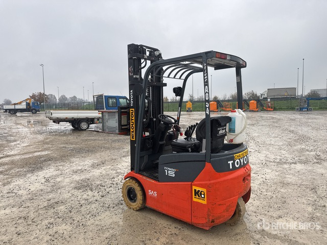 2015 Toyota 7FBEST15 1500 kg Electric Forklift - Viličar: slika 2015 Toyota 7FBEST15 1500 kg Electric Forklift - Viličar 2015 Toyota 7FBEST15 1500 kg Electric Forklift - Viličar: slika 2015 Toyota 7FBEST15 1500 kg Electric Forklift - Viličar