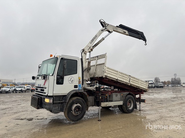 2022 Iveco Eurocargo 35 Bonfiglioli P10200L on 4x2 Dump Truck with Crane - Kiper: slika 2022 Iveco Eurocargo 35 Bonfiglioli P10200L on 4x2 Dump Truck with Crane - Kiper 2022 Iveco Eurocargo 35 Bonfiglioli P10200L on 4x2 Dump Truck with Crane - Kiper: slika 2022 Iveco Eurocargo 35 Bonfiglioli P10200L on 4x2 Dump Truck with Crane - Kiper