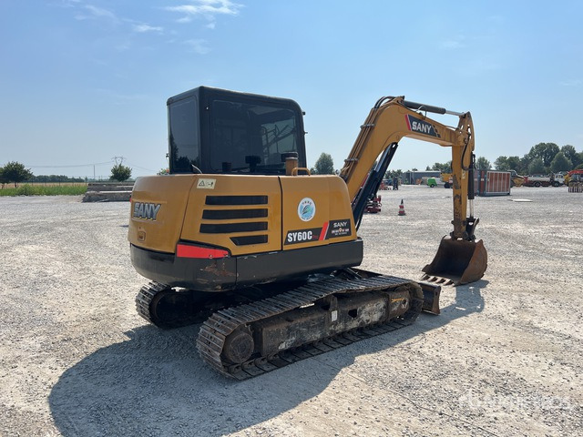 2022 Sany SY60C Mini Excavator: <6.6t - Mini bager: slika 2022 Sany SY60C Mini Excavator: <6.6t - Mini bager 2022 Sany SY60C Mini Excavator: <6.6t - Mini bager: slika 2022 Sany SY60C Mini Excavator: <6.6t - Mini bager