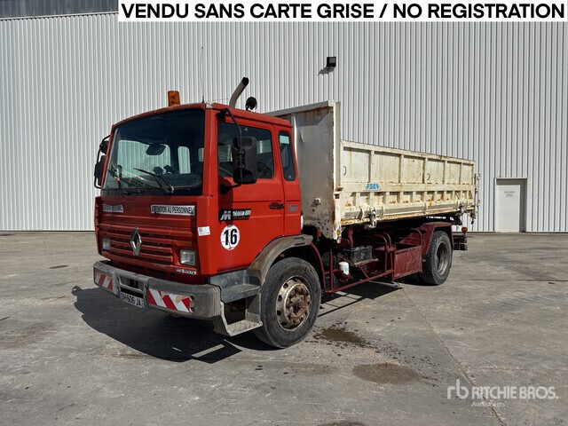 1993 Renault Midliner M200 4x2 Camion Benne S/A Dump Truck - Kiper: slika  1993 Renault Midliner M200 4x2 Camion Benne S/A Dump Truck - Kiper 1993 Renault Midliner M200 4x2 Camion Benne S/A Dump Truck - Kiper: slika  1993 Renault Midliner M200 4x2 Camion Benne S/A Dump Truck - Kiper