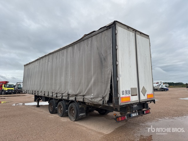 2003 Asca S319DB Tri/A Remorque A Rideaux Coulis ... Curtain Side Trailer - Poluprikolica s ceradom: slika  2003 Asca S319DB Tri/A Remorque A Rideaux Coulis ... Curtain Side Trailer - Poluprikolica s ceradom 2003 Asca S319DB Tri/A Remorque A Rideaux Coulis ... Curtain Side Trailer - Poluprikolica s ceradom: slika  2003 Asca S319DB Tri/A Remorque A Rideaux Coulis ... Curtain Side Trailer - Poluprikolica s ceradom