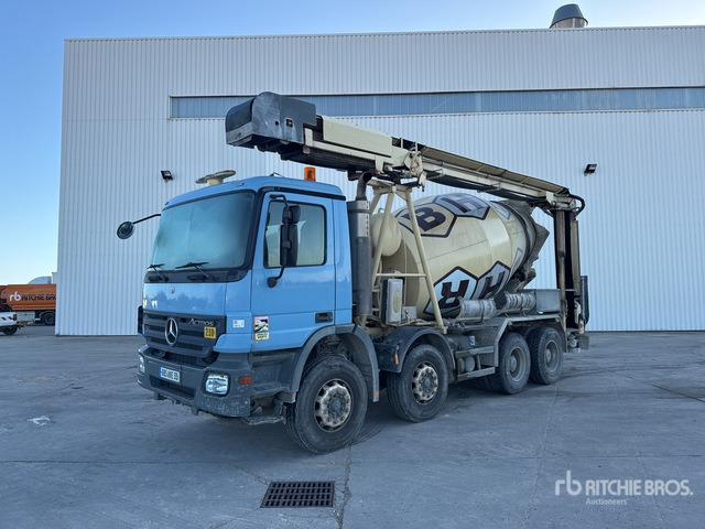 2007 Mercedes-Benz Actros 3236 8x4 Camion Toupie 8x4 Mixer Truck - Automješalica: slika 2007 Mercedes-Benz Actros 3236 8x4 Camion Toupie 8x4 Mixer Truck - Automješalica 2007 Mercedes-Benz Actros 3236 8x4 Camion Toupie 8x4 Mixer Truck - Automješalica: slika 2007 Mercedes-Benz Actros 3236 8x4 Camion Toupie 8x4 Mixer Truck - Automješalica