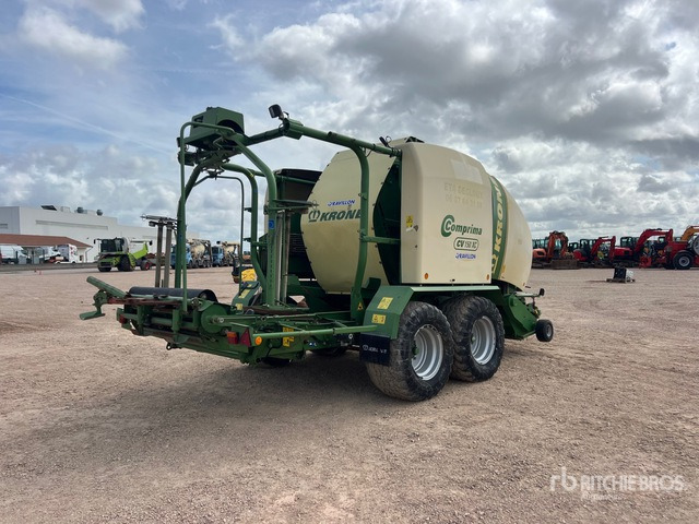 2012 Krone Comprima CV150XC Presse Enrubanneuse 2 Essieux T/A Round Baler - Rolo balirka: slika 2012 Krone Comprima CV150XC Presse Enrubanneuse 2 Essieux T/A Round Baler - Rolo balirka 2012 Krone Comprima CV150XC Presse Enrubanneuse 2 Essieux T/A Round Baler - Rolo balirka: slika 2012 Krone Comprima CV150XC Presse Enrubanneuse 2 Essieux T/A Round Baler - Rolo balirka