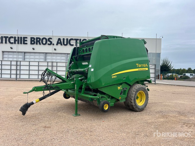 2017 John Deere 990 Presse A Balles Rondes 1 Essieu S/A Round Baler - Rolo balirka: slika 2017 John Deere 990 Presse A Balles Rondes 1 Essieu S/A Round Baler - Rolo balirka 2017 John Deere 990 Presse A Balles Rondes 1 Essieu S/A Round Baler - Rolo balirka: slika 2017 John Deere 990 Presse A Balles Rondes 1 Essieu S/A Round Baler - Rolo balirka