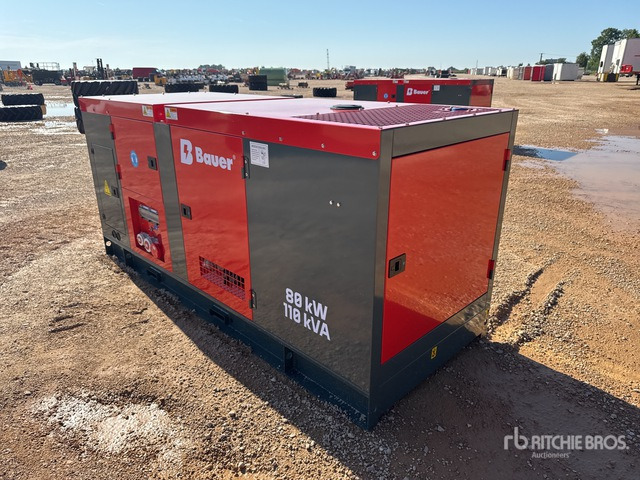 2025 Bauer GFS80KW 100 kVA Skid-Mounted (Unused) Generator Set - Generatorski set: slika 2025 Bauer GFS80KW 100 kVA Skid-Mounted (Unused) Generator Set - Generatorski set 2025 Bauer GFS80KW 100 kVA Skid-Mounted (Unused) Generator Set - Generatorski set: slika 2025 Bauer GFS80KW 100 kVA Skid-Mounted (Unused) Generator Set - Generatorski set