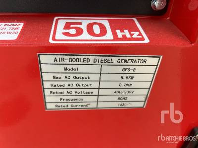 BAUER GFS-8 11 kVA Mobile (Unused) - Generatorski set: slika BAUER GFS-8 11 kVA Mobile (Unused) - Generatorski set BAUER GFS-8 11 kVA Mobile (Unused) - Generatorski set: slika BAUER GFS-8 11 kVA Mobile (Unused) - Generatorski set