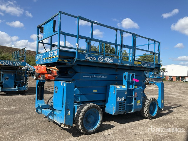 2016 Genie GS5390 4x4 Diesel Scissor Lift - Škarasta podizna platforma: slika 2016 Genie GS5390 4x4 Diesel Scissor Lift - Škarasta podizna platforma 2016 Genie GS5390 4x4 Diesel Scissor Lift - Škarasta podizna platforma: slika 2016 Genie GS5390 4x4 Diesel Scissor Lift - Škarasta podizna platforma