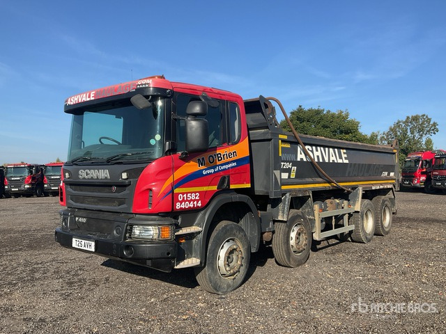 2016 Scania P410 8x4 Twin-Steer Tri/A Dump Truck - Kiper: slika 2016 Scania P410 8x4 Twin-Steer Tri/A Dump Truck - Kiper 2016 Scania P410 8x4 Twin-Steer Tri/A Dump Truck - Kiper: slika 2016 Scania P410 8x4 Twin-Steer Tri/A Dump Truck - Kiper