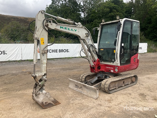 2016 Takeuchi TB230 Mini Excavator: <6.6t - Mini bager: slika 2016 Takeuchi TB230 Mini Excavator: <6.6t - Mini bager 2016 Takeuchi TB230 Mini Excavator: <6.6t - Mini bager: slika 2016 Takeuchi TB230 Mini Excavator: <6.6t - Mini bager