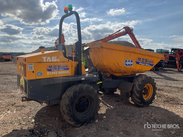 2016 Terex TA6S 6 ton 4x4 Swivel Dumper - Istovarivač: slika 2016 Terex TA6S 6 ton 4x4 Swivel Dumper - Istovarivač 2016 Terex TA6S 6 ton 4x4 Swivel Dumper - Istovarivač: slika 2016 Terex TA6S 6 ton 4x4 Swivel Dumper - Istovarivač