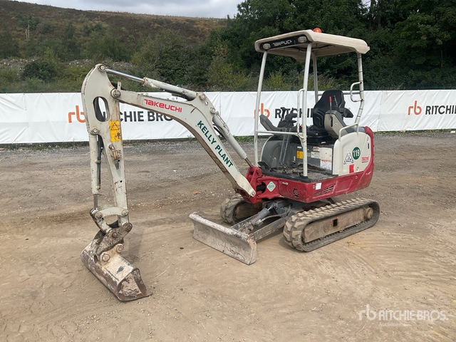 2017 Takeuchi TB216 Mini Excavator: <6.6t - Mini bager: slika 2017 Takeuchi TB216 Mini Excavator: <6.6t - Mini bager 2017 Takeuchi TB216 Mini Excavator: <6.6t - Mini bager: slika 2017 Takeuchi TB216 Mini Excavator: <6.6t - Mini bager