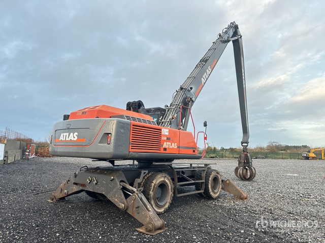 2018 Atlas 350MH Blue Wheel Material Handler - Stroj za rukovanje otpadom: slika 2018 Atlas 350MH Blue Wheel Material Handler - Stroj za rukovanje otpadom 2018 Atlas 350MH Blue Wheel Material Handler - Stroj za rukovanje otpadom: slika 2018 Atlas 350MH Blue Wheel Material Handler - Stroj za rukovanje otpadom