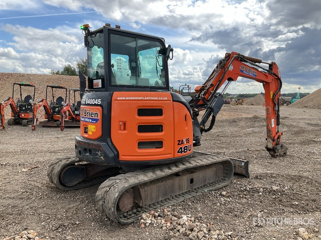 2018 Hitachi ZX48U-5A CLR Mini Excavator: <6.6t - Mini bager: slika 2018 Hitachi ZX48U-5A CLR Mini Excavator: <6.6t - Mini bager 2018 Hitachi ZX48U-5A CLR Mini Excavator: <6.6t - Mini bager: slika 2018 Hitachi ZX48U-5A CLR Mini Excavator: <6.6t - Mini bager