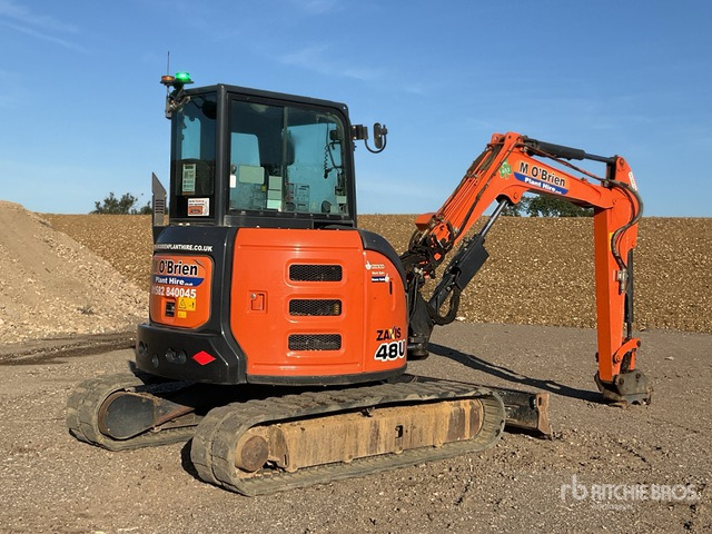 2018 Hitachi ZX48U-5A CLR Mini Excavator: <6.6t - Mini bager: slika 2018 Hitachi ZX48U-5A CLR Mini Excavator: <6.6t - Mini bager 2018 Hitachi ZX48U-5A CLR Mini Excavator: <6.6t - Mini bager: slika 2018 Hitachi ZX48U-5A CLR Mini Excavator: <6.6t - Mini bager