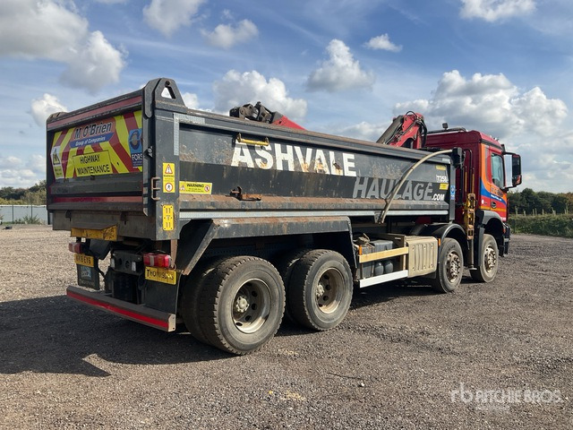 2018 Mercedes-Benz Arocs 8x4 Dump Truck with Crane - Kiper: slika 2018 Mercedes-Benz Arocs 8x4 Dump Truck with Crane - Kiper 2018 Mercedes-Benz Arocs 8x4 Dump Truck with Crane - Kiper: slika 2018 Mercedes-Benz Arocs 8x4 Dump Truck with Crane - Kiper