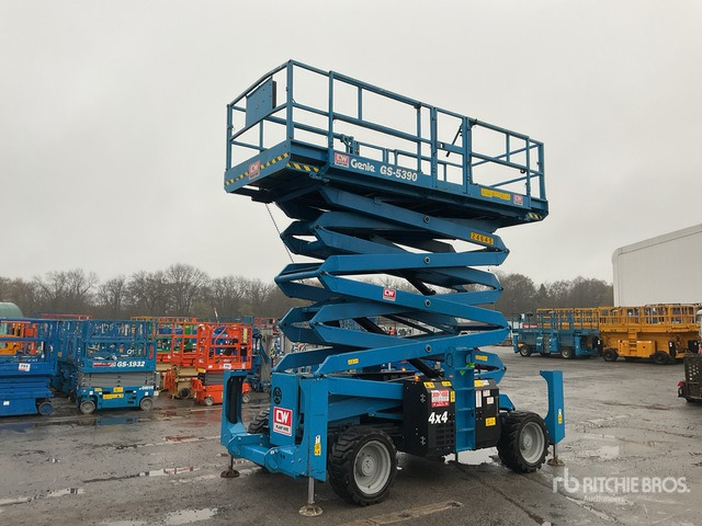 2019 Genie GS-5390 4x4 Diesel Scissor Lift - Škarasta podizna platforma: slika 2019 Genie GS-5390 4x4 Diesel Scissor Lift - Škarasta podizna platforma 2019 Genie GS-5390 4x4 Diesel Scissor Lift - Škarasta podizna platforma: slika 2019 Genie GS-5390 4x4 Diesel Scissor Lift - Škarasta podizna platforma