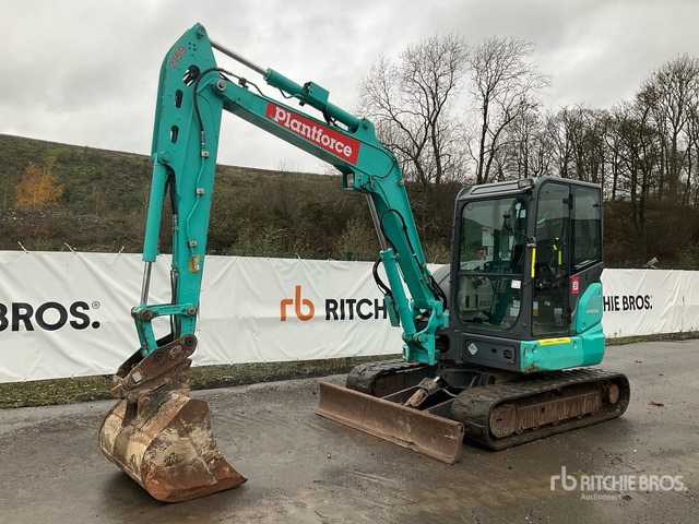 2019 Kobelco SK55SRX-6 Mini Excavator: <6.6t - Mini bager: slika 2019 Kobelco SK55SRX-6 Mini Excavator: <6.6t - Mini bager 2019 Kobelco SK55SRX-6 Mini Excavator: <6.6t - Mini bager: slika 2019 Kobelco SK55SRX-6 Mini Excavator: <6.6t - Mini bager