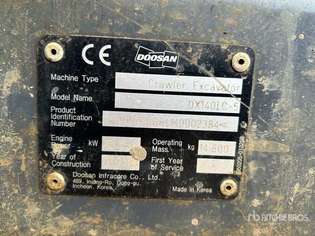 2021 Doosan DX140LC-5 Tracked Excavator - Bager gusjeničar: slika 2021 Doosan DX140LC-5 Tracked Excavator - Bager gusjeničar 2021 Doosan DX140LC-5 Tracked Excavator - Bager gusjeničar: slika 2021 Doosan DX140LC-5 Tracked Excavator - Bager gusjeničar