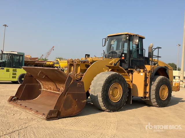 2008 Cat 980H Wheel Loader - Utovarivač na kotačima: slika 2008 Cat 980H Wheel Loader - Utovarivač na kotačima 2008 Cat 980H Wheel Loader - Utovarivač na kotačima: slika 2008 Cat 980H Wheel Loader - Utovarivač na kotačima