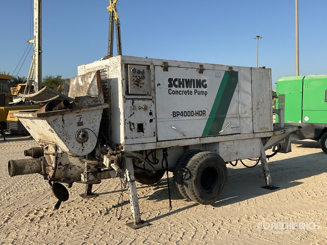 2009 Schwing BP4000 HDR Portable Concrete Pump - Stacionarna pumpa za beton: slika 2009 Schwing BP4000 HDR Portable Concrete Pump - Stacionarna pumpa za beton 2009 Schwing BP4000 HDR Portable Concrete Pump - Stacionarna pumpa za beton: slika 2009 Schwing BP4000 HDR Portable Concrete Pump - Stacionarna pumpa za beton
