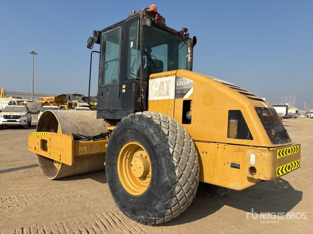 2012 Cat CS-533E Smooth Drum Compactor - Kompaktor: slika 2012 Cat CS-533E Smooth Drum Compactor - Kompaktor 2012 Cat CS-533E Smooth Drum Compactor - Kompaktor: slika 2012 Cat CS-533E Smooth Drum Compactor - Kompaktor