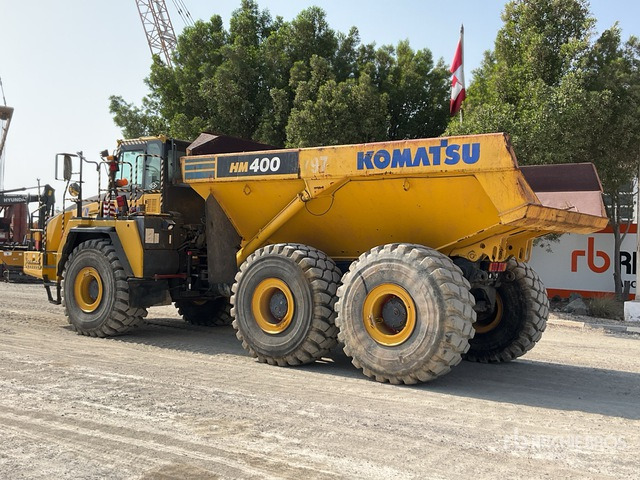 2015 Komatsu HM400-3 Articulated Dump Truck - Zglobni istovarivač: slika 2015 Komatsu HM400-3 Articulated Dump Truck - Zglobni istovarivač 2015 Komatsu HM400-3 Articulated Dump Truck - Zglobni istovarivač: slika 2015 Komatsu HM400-3 Articulated Dump Truck - Zglobni istovarivač