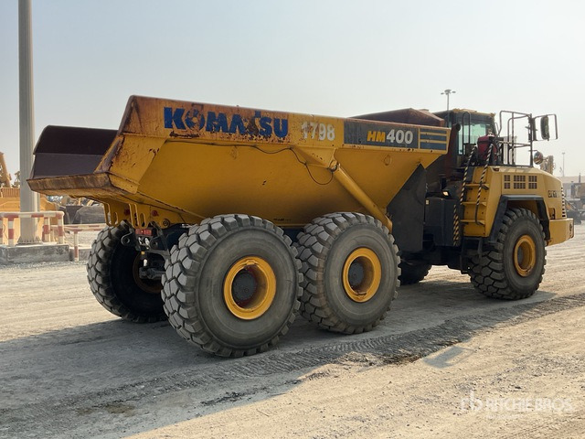 2015 Komatsu HM400-3 Articulated Dump Truck - Zglobni istovarivač: slika 2015 Komatsu HM400-3 Articulated Dump Truck - Zglobni istovarivač 2015 Komatsu HM400-3 Articulated Dump Truck - Zglobni istovarivač: slika 2015 Komatsu HM400-3 Articulated Dump Truck - Zglobni istovarivač