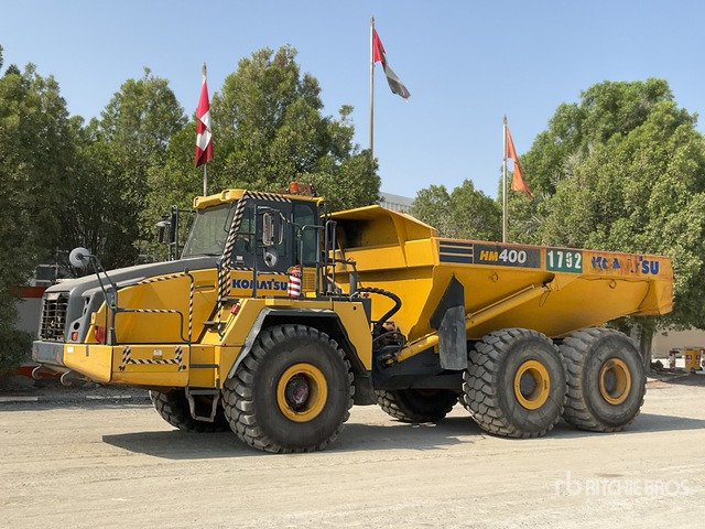 2015 Komatsu HM400-3 Articulated Dump Truck - Zglobni istovarivač: slika 2015 Komatsu HM400-3 Articulated Dump Truck - Zglobni istovarivač 2015 Komatsu HM400-3 Articulated Dump Truck - Zglobni istovarivač: slika 2015 Komatsu HM400-3 Articulated Dump Truck - Zglobni istovarivač