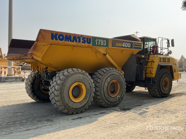 2015 Komatsu HM400-3 Articulated Dump Truck - Zglobni istovarivač: slika 2015 Komatsu HM400-3 Articulated Dump Truck - Zglobni istovarivač 2015 Komatsu HM400-3 Articulated Dump Truck - Zglobni istovarivač: slika 2015 Komatsu HM400-3 Articulated Dump Truck - Zglobni istovarivač