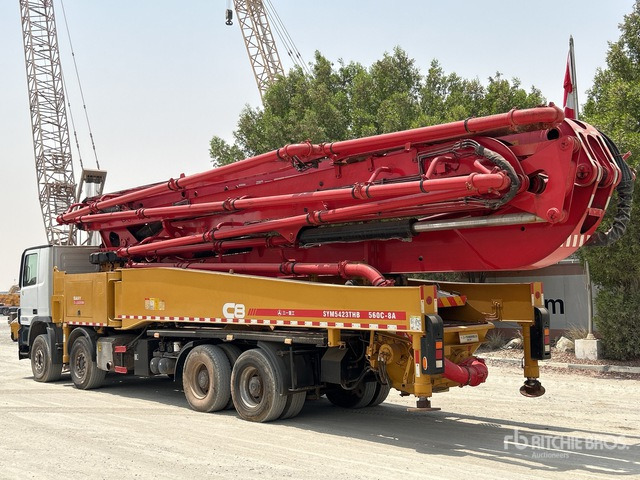 2020 Mercedes-Benz Actros 4141 2020 Sany SYM5449THBE 56 m on 8 ... Concrete Pump Truck - Beton pumpa: slika  2020 Mercedes-Benz Actros 4141 2020 Sany SYM5449THBE 56 m on 8 ... Concrete Pump Truck - Beton pumpa 2020 Mercedes-Benz Actros 4141 2020 Sany SYM5449THBE 56 m on 8 ... Concrete Pump Truck - Beton pumpa: slika  2020 Mercedes-Benz Actros 4141 2020 Sany SYM5449THBE 56 m on 8 ... Concrete Pump Truck - Beton pumpa