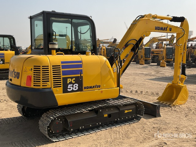 2022 Komatsu PC58-8 Mini Excavator: <6.6t - Mini bager: slika 2022 Komatsu PC58-8 Mini Excavator: <6.6t - Mini bager 2022 Komatsu PC58-8 Mini Excavator: <6.6t - Mini bager: slika 2022 Komatsu PC58-8 Mini Excavator: <6.6t - Mini bager