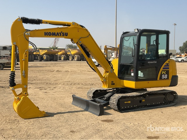 2022 Komatsu PC58-8 Mini Excavator: <6.6t - Mini bager: slika 2022 Komatsu PC58-8 Mini Excavator: <6.6t - Mini bager 2022 Komatsu PC58-8 Mini Excavator: <6.6t - Mini bager: slika 2022 Komatsu PC58-8 Mini Excavator: <6.6t - Mini bager