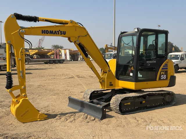 2022 Komatsu PC58-8 Mini Excavator: <6.6t - Mini bager: slika 2022 Komatsu PC58-8 Mini Excavator: <6.6t - Mini bager 2022 Komatsu PC58-8 Mini Excavator: <6.6t - Mini bager: slika 2022 Komatsu PC58-8 Mini Excavator: <6.6t - Mini bager