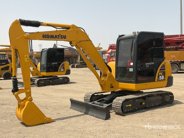 2022 Komatsu PC58-8 Mini Excavator: <6.6t - Mini bager: slika 2022 Komatsu PC58-8 Mini Excavator: <6.6t - Mini bager 2022 Komatsu PC58-8 Mini Excavator: <6.6t - Mini bager: slika 2022 Komatsu PC58-8 Mini Excavator: <6.6t - Mini bager