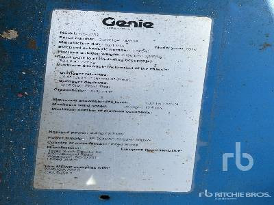 GENIE GS3232 - Škarasta podizna platforma: slika GENIE GS3232 - Škarasta podizna platforma GENIE GS3232 - Škarasta podizna platforma: slika GENIE GS3232 - Škarasta podizna platforma