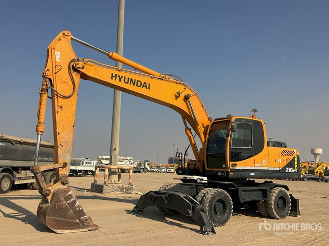 Bager na kotačima Hyundai Robex 210W-9S Wheel Excavator: slika Bager na kotačima Hyundai Robex 210W-9S Wheel Excavator
