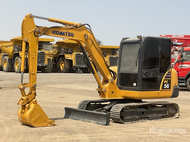 Komatsu PC56-7 Mini Excavator: <6.6t - Mini bager: slika Komatsu PC56-7 Mini Excavator: <6.6t - Mini bager Komatsu PC56-7 Mini Excavator: <6.6t - Mini bager: slika Komatsu PC56-7 Mini Excavator: <6.6t - Mini bager