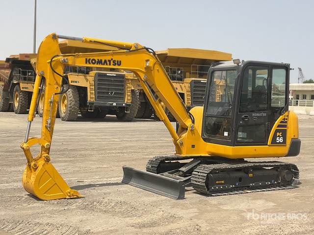 Komatsu PC56-7 Mini Excavator: <6.6t - Mini bager: slika Komatsu PC56-7 Mini Excavator: <6.6t - Mini bager Komatsu PC56-7 Mini Excavator: <6.6t - Mini bager: slika Komatsu PC56-7 Mini Excavator: <6.6t - Mini bager
