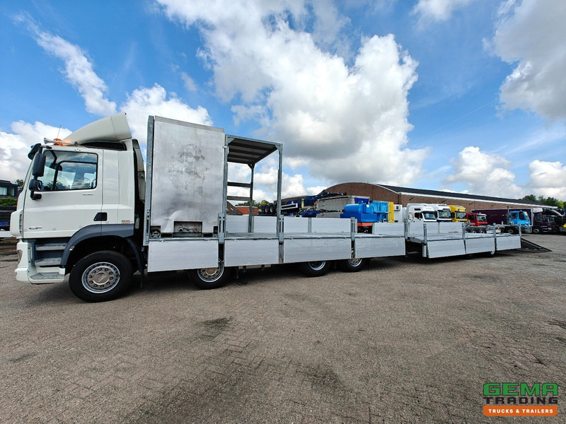 Autotransporter DAF CF 430 FAX 8x2/6 Dagcabine Euro6D - Machine Transporter + 2assige Aanhanger - Hydraulische Rampen - Afneembare 10.000L WaterTank - 20.000km! Origineel: slika Autotransporter DAF CF 430 FAX 8x2/6 Dagcabine Euro6D - Machine Transporter + 2assige Aanhanger - Hydraulische Rampen - Afneembare 10.000L WaterTank - 20.000km! Origineel