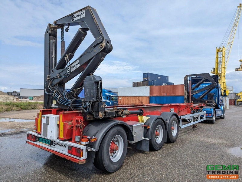HAMMAR 160 HE 3-Assen - SideLoader - 33T - ContainerStacking - Afstandbediening - Transporter kontejnera/ Poluprikolica s izmjenjivim sanducima: slika HAMMAR 160 HE 3-Assen - SideLoader - 33T - ContainerStacking - Afstandbediening - Transporter kontejnera/ Poluprikolica s izmjenjivim sanducima HAMMAR 160 HE 3-Assen - SideLoader - 33T - ContainerStacking - Afstandbediening - Transporter kontejnera/ Poluprikolica s izmjenjivim sanducima: slika HAMMAR 160 HE 3-Assen - SideLoader - 33T - ContainerStacking - Afstandbediening - Transporter kontejnera/ Poluprikolica s izmjenjivim sanducima