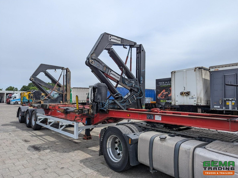 HAMMAR 160 HE 3-Assen - SideLoader - 33T - ContainerStacking - Afstandbediening - Transporter kontejnera/ Poluprikolica s izmjenjivim sanducima: slika HAMMAR 160 HE 3-Assen - SideLoader - 33T - ContainerStacking - Afstandbediening - Transporter kontejnera/ Poluprikolica s izmjenjivim sanducima HAMMAR 160 HE 3-Assen - SideLoader - 33T - ContainerStacking - Afstandbediening - Transporter kontejnera/ Poluprikolica s izmjenjivim sanducima: slika HAMMAR 160 HE 3-Assen - SideLoader - 33T - ContainerStacking - Afstandbediening - Transporter kontejnera/ Poluprikolica s izmjenjivim sanducima