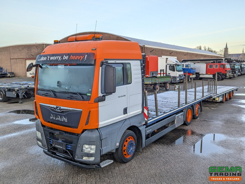 MAN TGX 26.500 6x2/4 LL Euro6 - Retarder + Recker FZ3 3-Assige Aanhanger - Uitschuifbaar - Autotransporter: slika MAN TGX 26.500 6x2/4 LL Euro6 - Retarder + Recker FZ3 3-Assige Aanhanger - Uitschuifbaar - Autotransporter MAN TGX 26.500 6x2/4 LL Euro6 - Retarder + Recker FZ3 3-Assige Aanhanger - Uitschuifbaar - Autotransporter: slika MAN TGX 26.500 6x2/4 LL Euro6 - Retarder + Recker FZ3 3-Assige Aanhanger - Uitschuifbaar - Autotransporter