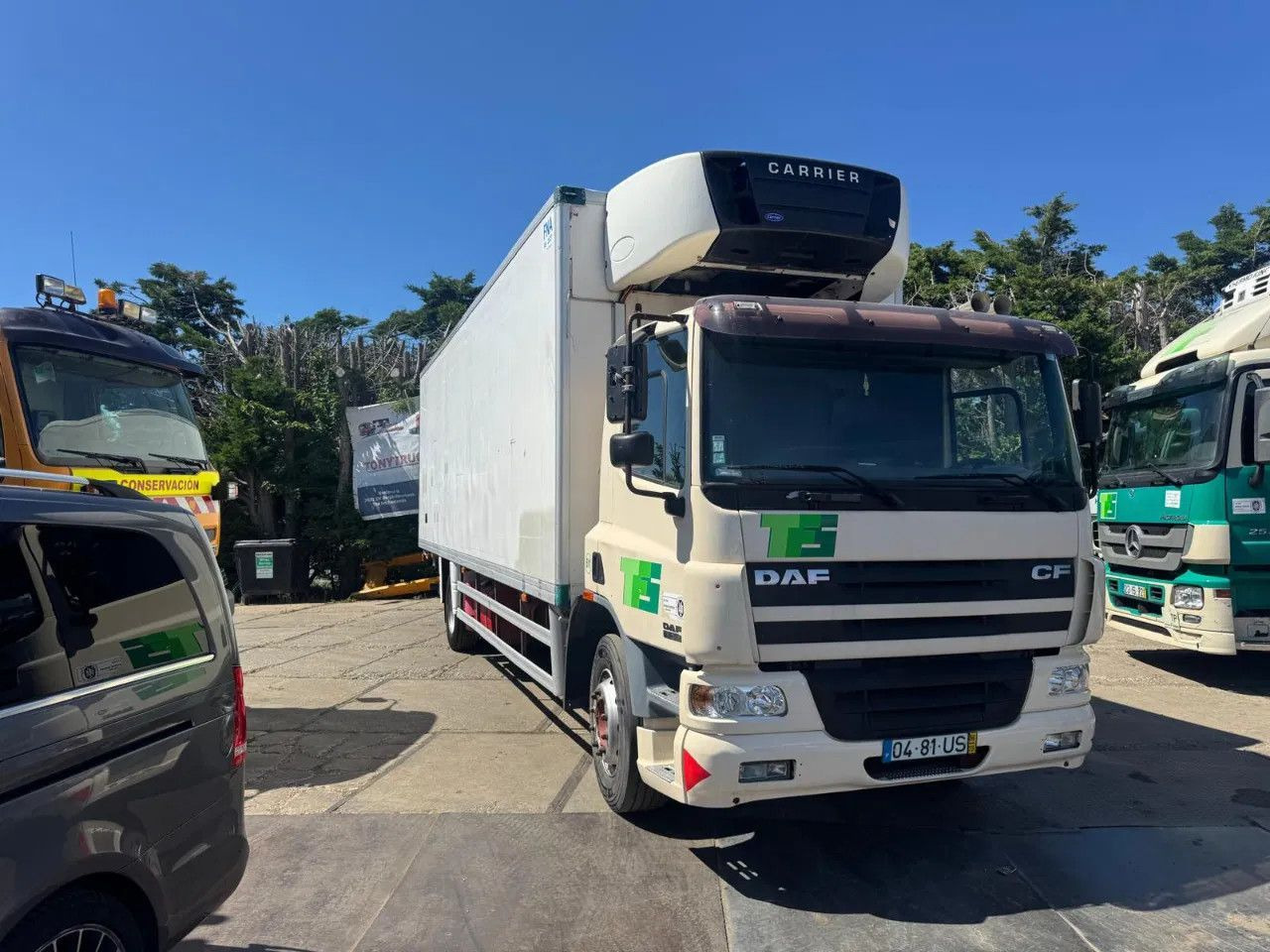 Kamion hladnjača DAF CF 75.310 4X2 Frigo Carier Spring/Air ZF Manual: slika Kamion hladnjača DAF CF 75.310 4X2 Frigo Carier Spring/Air ZF Manual