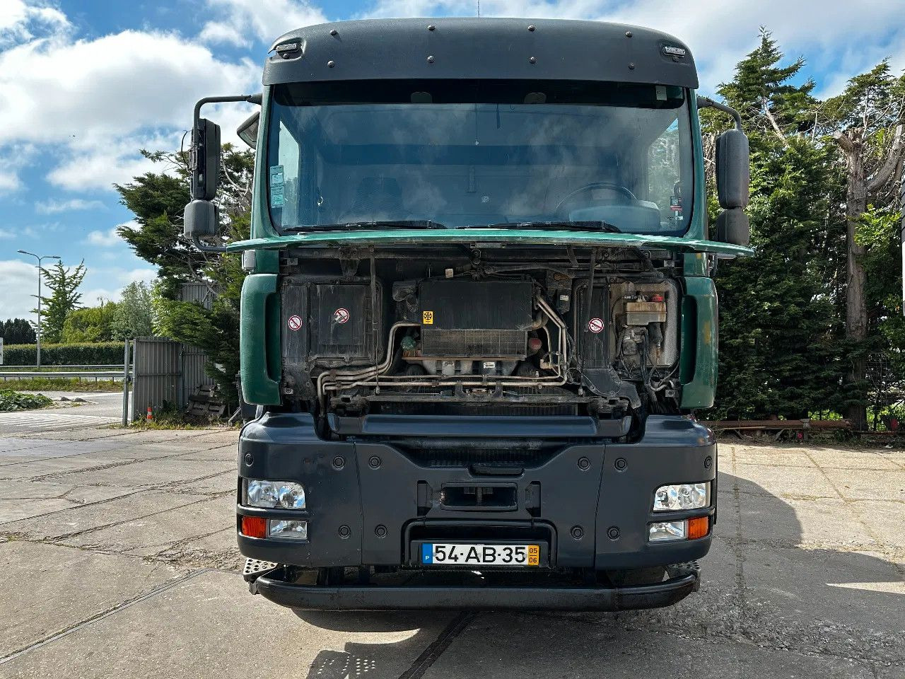 Automješalica MAN TGA 35.360 8X4 CIFA Beton Mixer Spring/Spring ZF: slika Automješalica MAN TGA 35.360 8X4 CIFA Beton Mixer Spring/Spring ZF