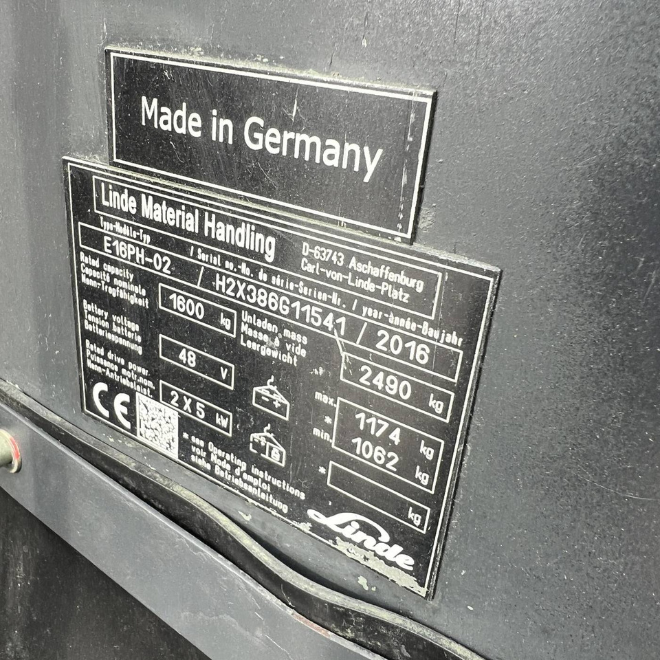 Zakup  Linde E16PH (386-02) EVO Linde E16PH (386-02) EVO: slika Zakup  Linde E16PH (386-02) EVO Linde E16PH (386-02) EVO